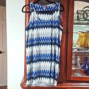 Elif for Jordan Taylor Swimsuit coverup Multi colors sz medium nwot